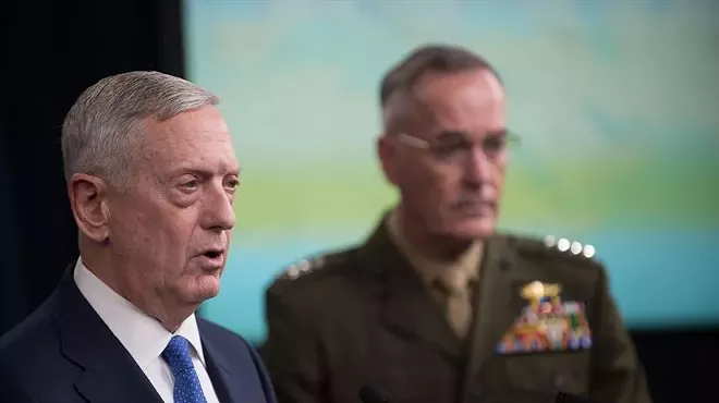 Image: Mattis resigns, Trump wall shutdown looms, and other morning headlines