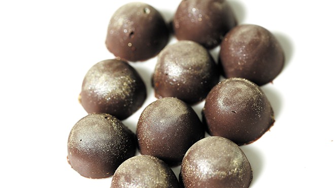 These spiked salted caramel chocolates are easier than you think