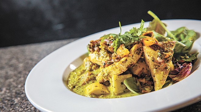 With vegetarian building blocks, the menu at Lucky You Lounge aims to be friendly to all diets