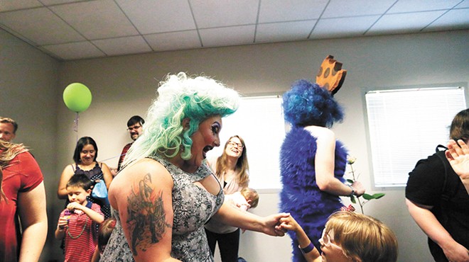 Drag Queen Story Hour draws huge crowds to Spokane's South Hill library