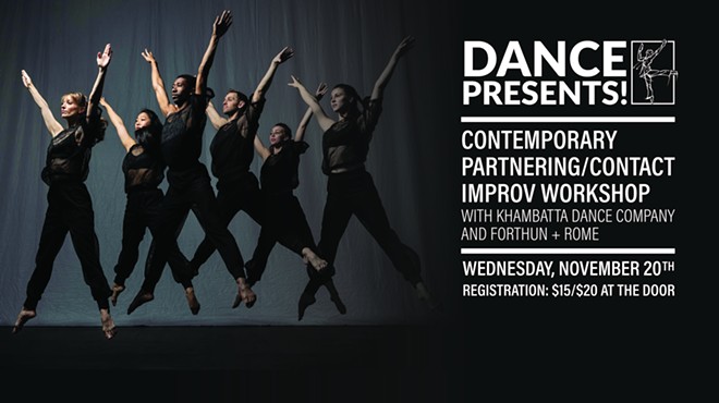 Contemporary Partnering/Contact Improv Workshop with Khambatta Dance Co. and Fothun + Rome