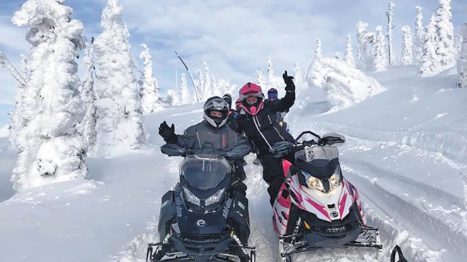 Snowmobilers at the ready for winter weather rescues