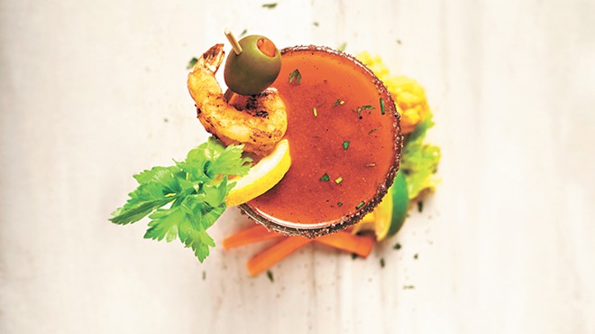 Go big or go home at your next brunch outing with these seven bloody mary concoctions