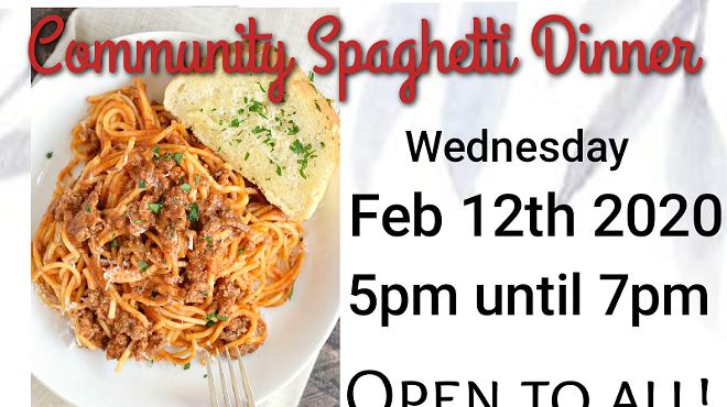 Spaghetti Community Dinner