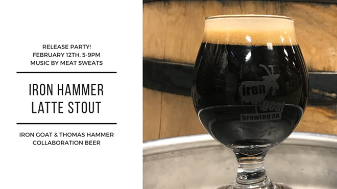 Iron Hammer Latte Stout Release Party