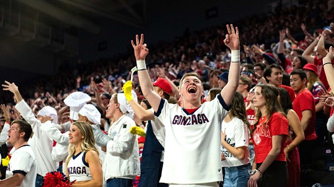 Louder for the people in the front: Zag fans have their own challenges during away games