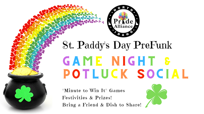 St. Paddy's Day PreFunk & Potluck Social