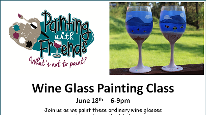 Wine Glass Painting Class