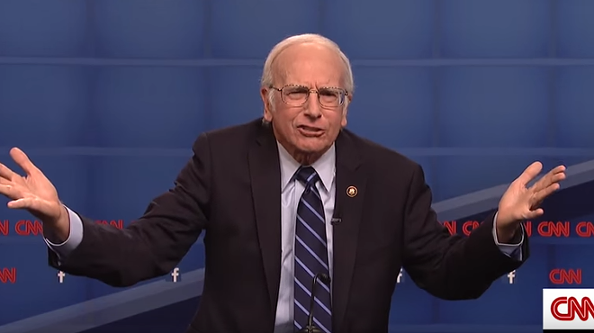 Larry David plays Bernie Sanders on SNL, and it was perfect