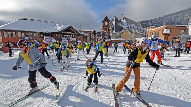 On December 11, hit the slopes for $10 and a great cause