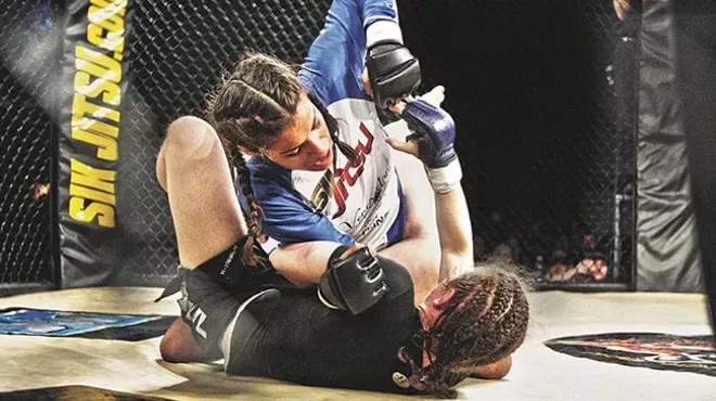 Image: Spokane UFC fighter Julianna Peña booked into jail after weekend bar fight