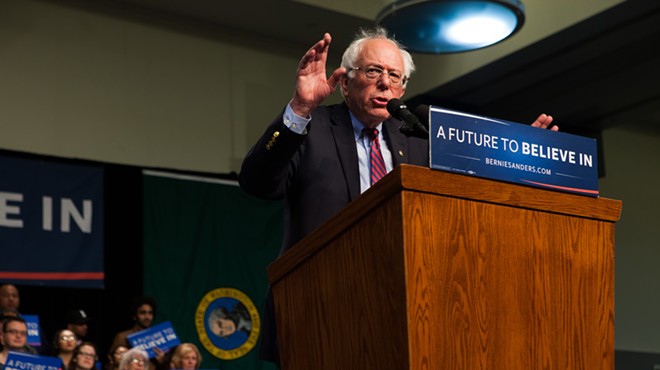 What happened when Bernie Sanders' political revolution hit Spokane Sunday