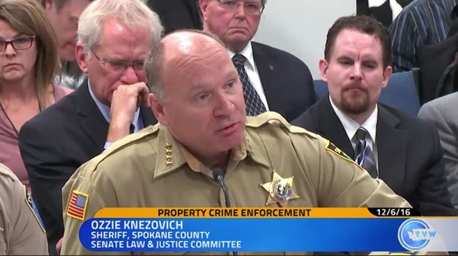 Sheriff Knezovich blasts suggestion that he shares blame for Spokane County's high property crime rate