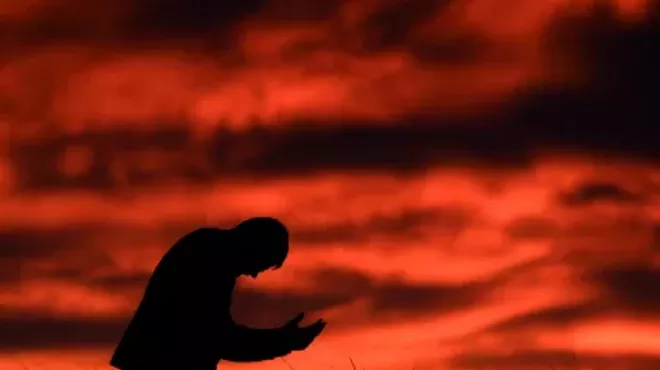 Image: My father, who art in heaven,
