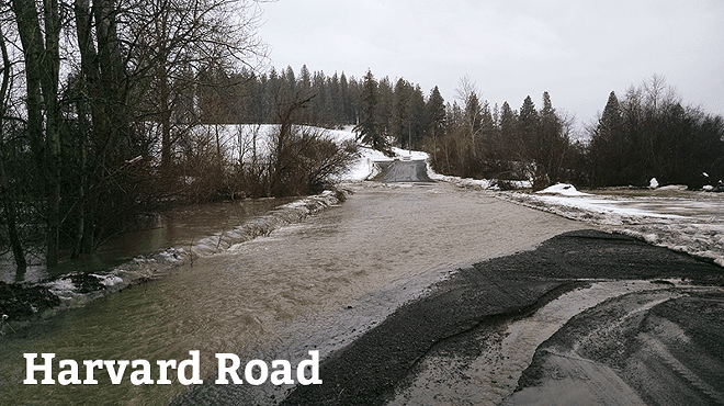 Flooding has drained Spokane County's budget for road repairs
