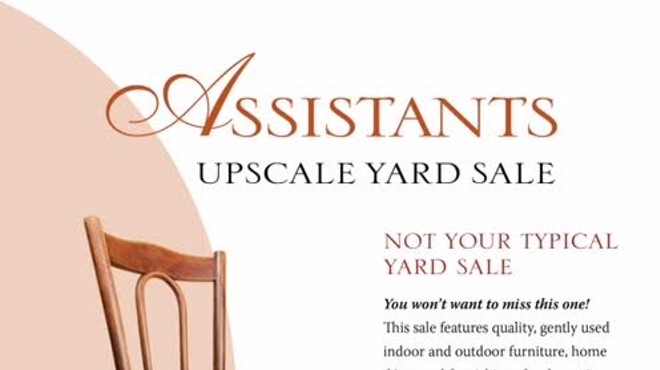 Assistants Upscale Yard Sale