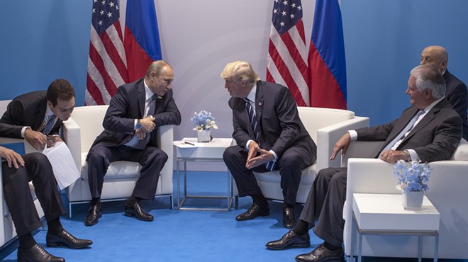 Trump Presses Putin on Russian Meddling in U.S. Election