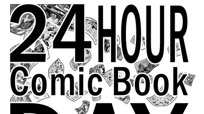 24 Hour Comic Book Day