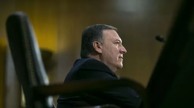 Image: White House Envisions Tillerson Ouster From State Dept., to Be Replaced by Pompeo