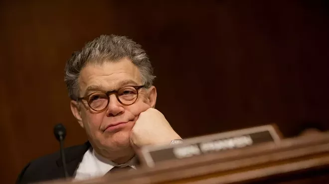 Image: Democratic Women in Senate Call on Franken to Resign