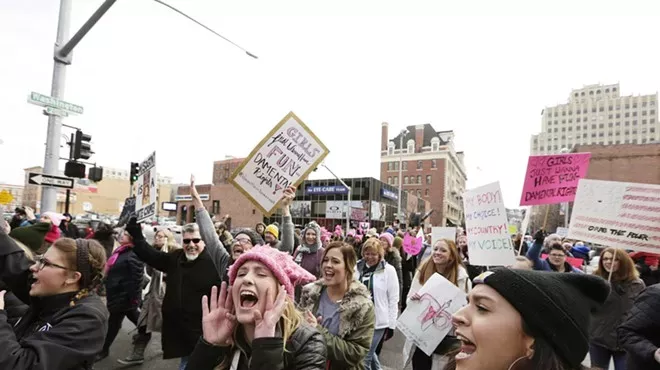 Image: After the 2018 Spokane Women's March was suddenly canceled, activists scrambled to resurrect it