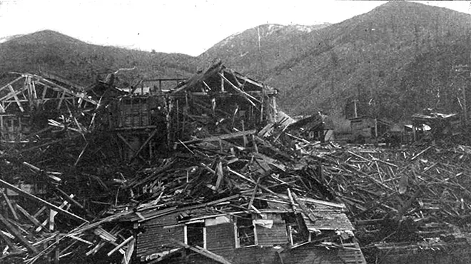 Image: 1899 | LAST STOP FOR THE DYNAMITE EXPRESS!