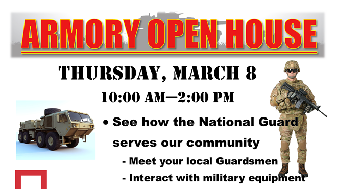 Open House: Post Falls Army National Guard Armory