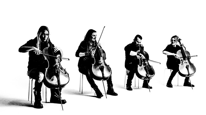 Finnish cello group Apocalyptica tackles the Metallica canon in a whole new way