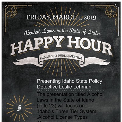 Kootenai County Democrats Club: Alcohol Laws in Idaho