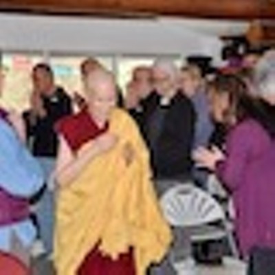 Sharing the Dharma Day at Sravasti Abbey