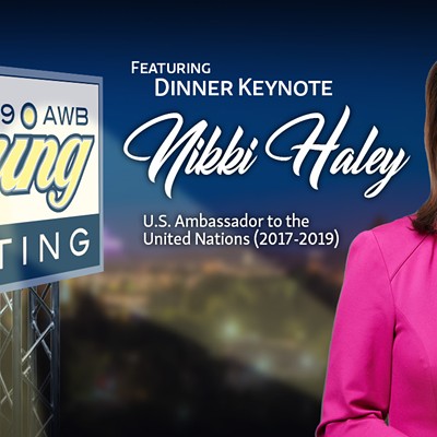 Join AWB May 8-9 at The Davenport Grand Hotel for our annual Spring Meeting featuring keynote address by Nikki Haley, former U.S. ambassador to the United Nations (2017-19)