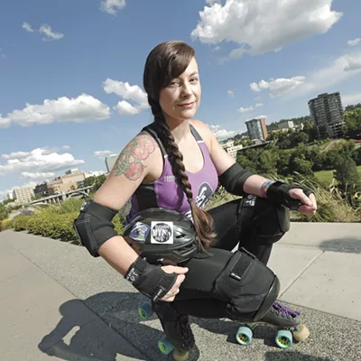 Image: Spokane skater lands a spot on the country's first all-Jewish roller derby team