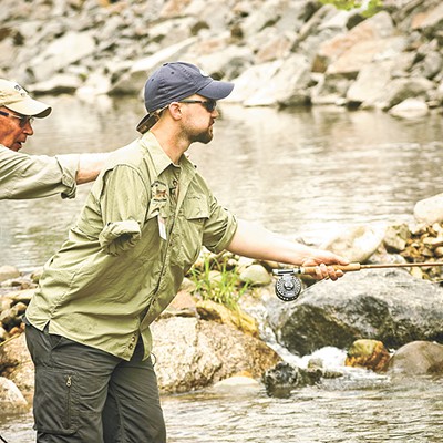Disabled Spokane veterans find comfort and camaraderie through fly fishing with Project Healing Waters