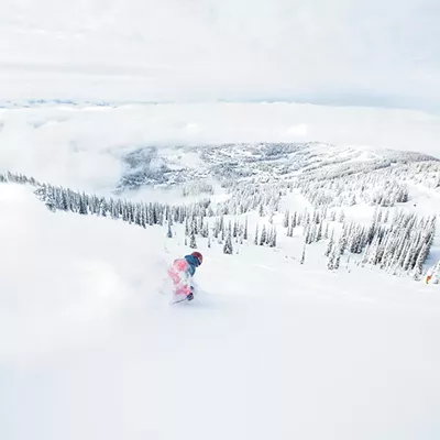 Image: Taking in the views, and enjoying the journey to northwestern Montana's Whitefish Mountain Resort