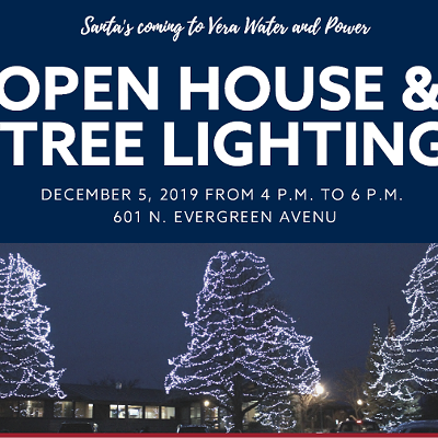 Santa is coming to Vera Water and Power on Dec. 5, 2019.
