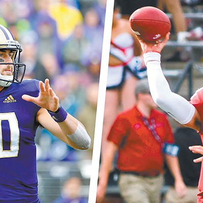 Whether WSU's Mike Leach can finally beat UW's Chris Peterson might be the best (and only) reason to watch this year's Apple Cup