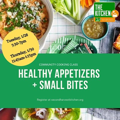 Community Cooking Class: Healthy Appetizers & Small Bites