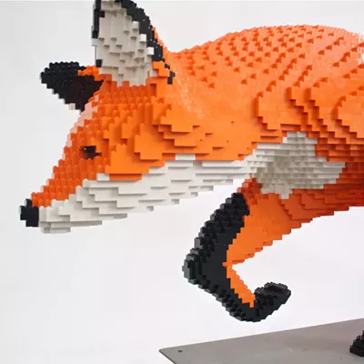 Image: LEGO lovers, get building and plan to enter the MAC's sculpture contest