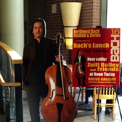 Free Bach! Lunch concert at River Park Square inspires all ages