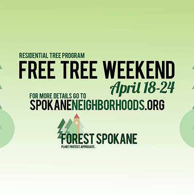 The city is giving away free trees to Spokane residents this spring