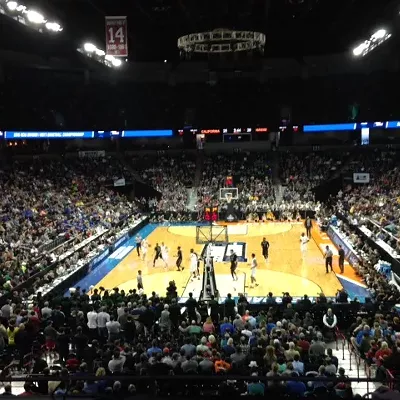 Image: Spokane was home to the biggest upset in the NCAA tournament...for a few minutes