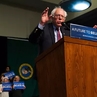 Image: He's back: Bernie Sanders is heading to Spokane again for a rally this Thursday