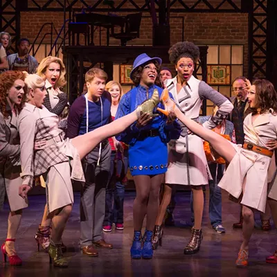 Image: Kinky Boots on bathroom politics: "Just Pee!"