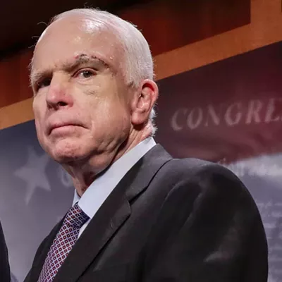 Image: McCain saves Obamacare, Mooch unleashed — and uncensored, victory over 'vindictive' feds, and morning headlines