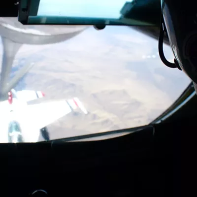 Image: Fairchild team seamlessly runs a gas station at 22,000 feet