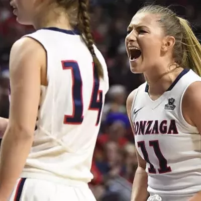 Image: Gonzaga women's basketball team wins 2018 WCC tourney title