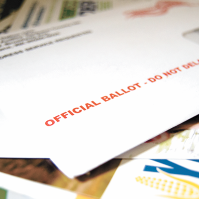 Governor and Secretary of State offer to pre-pay postage for Washington's primary and general election ballots