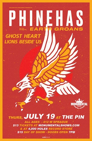 Phinehas, Earth Groans, Ghost Heart, Lions Beside Us