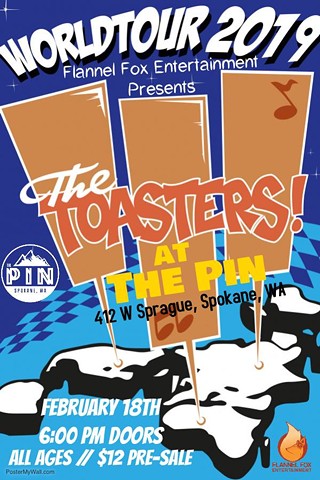 The Toasters with Wasted Breath, Sid Broderius & the Emergency Exit and more