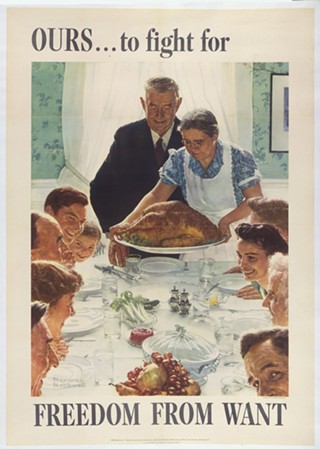 History of Yum: Norman Rockwell's Thanksgiving